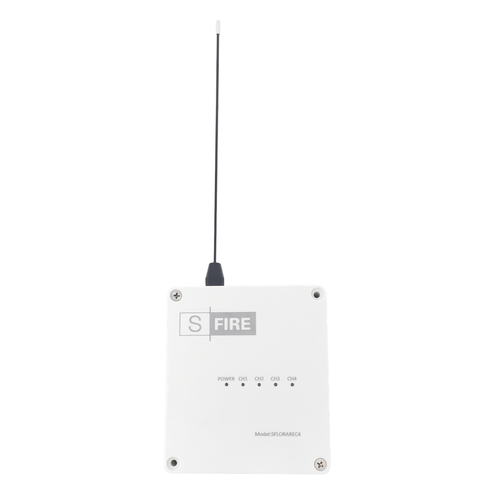 Receptor inalámbrico 4 salidas