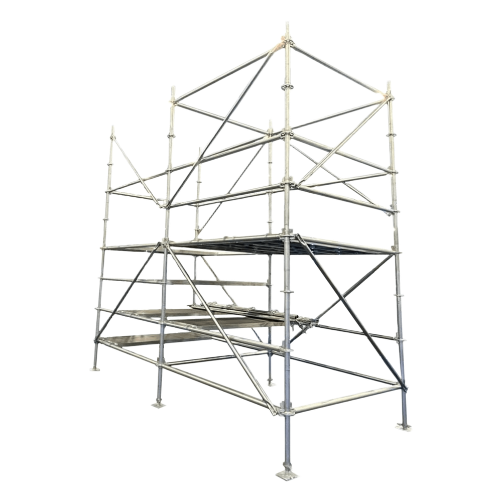 Andamio Sistema Modular de Estructura metálica Hasta 6 m de Altura