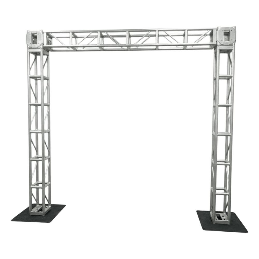 [SH-TRUSS-3X3] PORTERIA DE ALUMINIO DE 3 METROS DE ALTO POR 3 METROS DE LARGO PARA VIDEOWALLS Y LUCES DE ESCENARIO