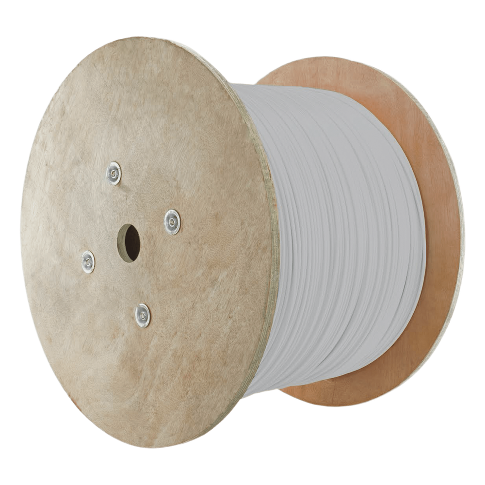 Bobina de cable Cat6A 305 m, F/UTP, blanco