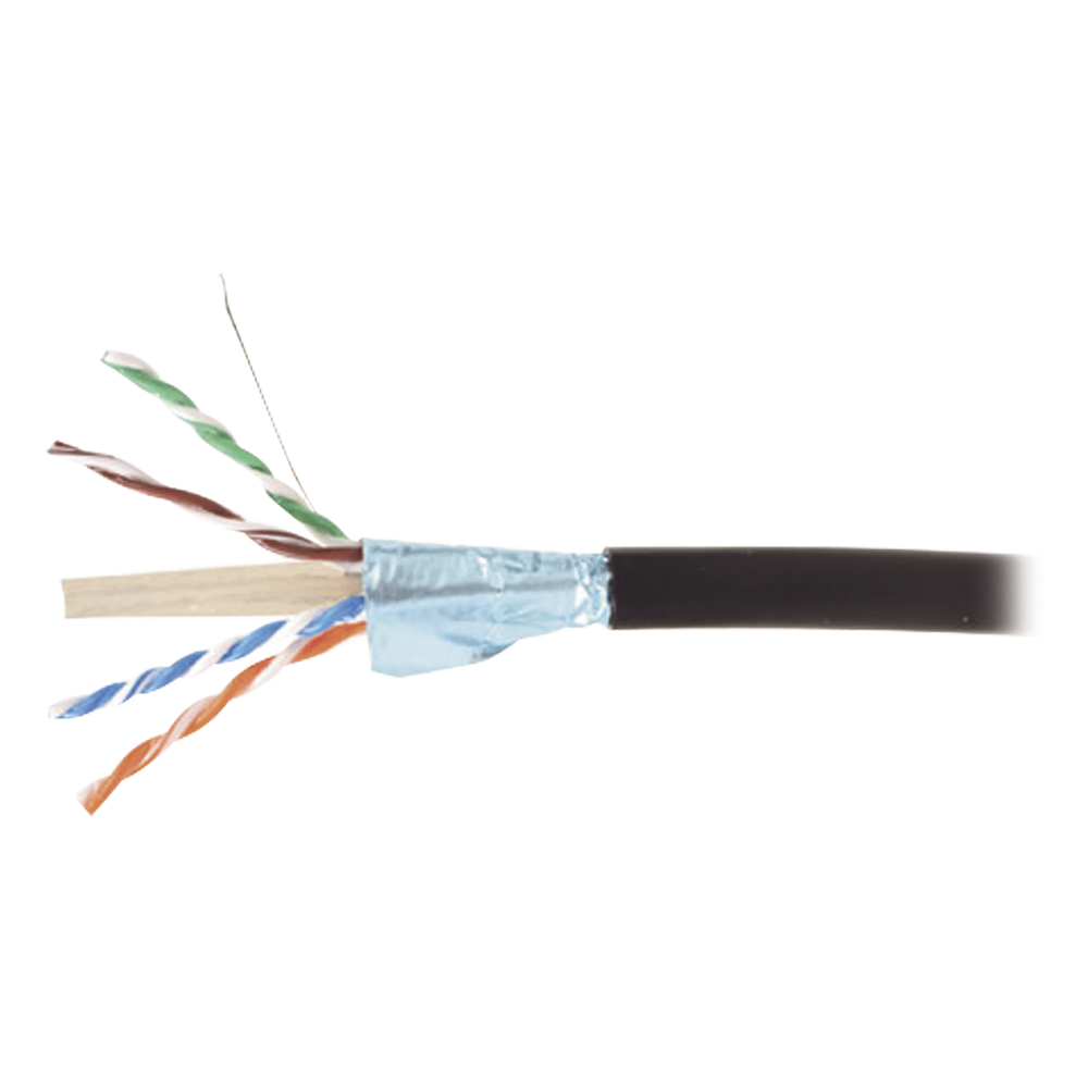 [9A6O4-A5-01AR1A] Bobina de cable Cat6A 305 m, F/UTP, 23 AWG, negro