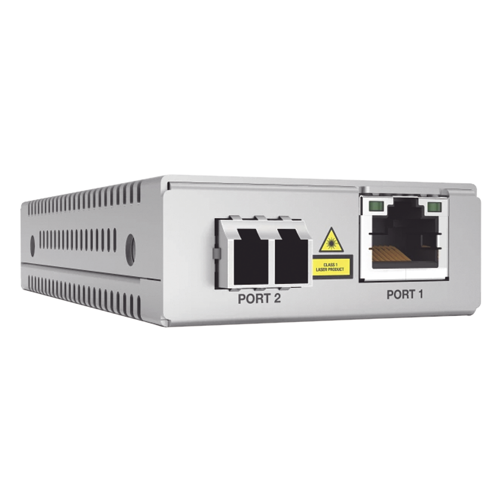 [AT-MMC200/LC-960] Convertidor de medios Fast Ethernet a 100FX conector LC, Multimodo