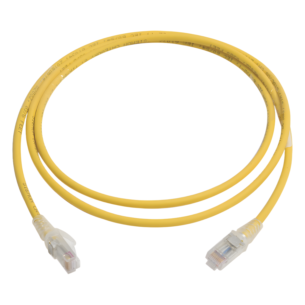 Patch cord Cat6 UTP, 1.52 m, amarillo