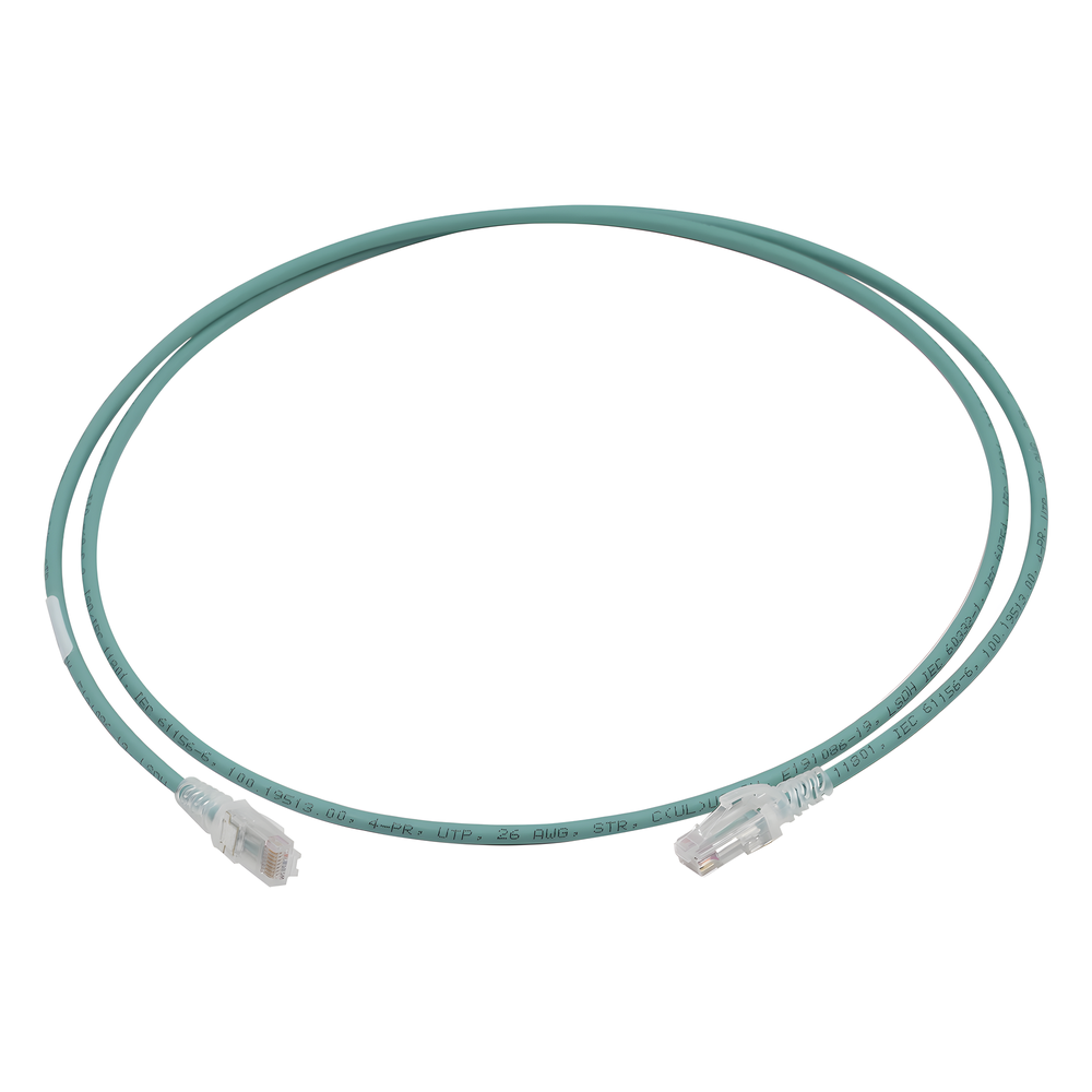 Patch cord Cat6 UTP, 1.52 m, verde