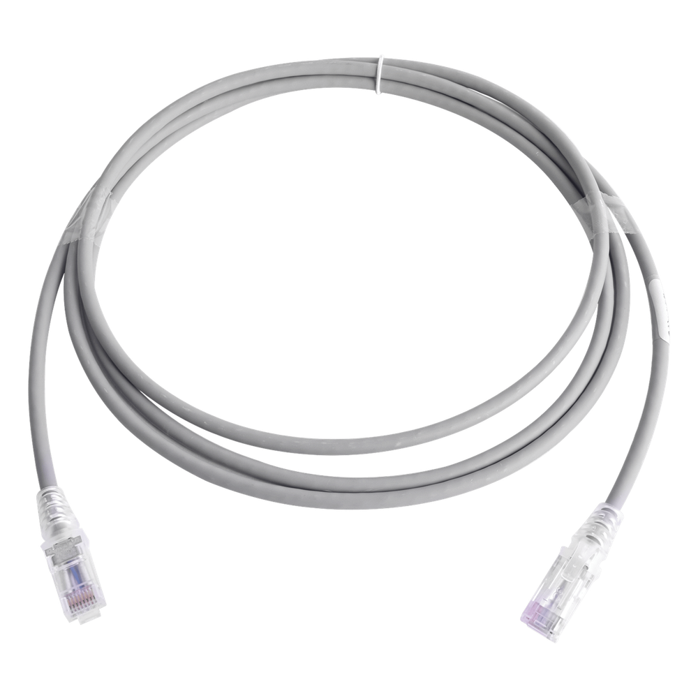Patch cord Cat6 UTP, 2.13 m, gris