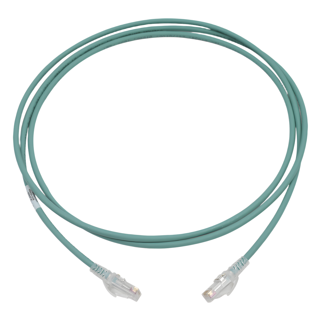 Patch cord Cat6 UTP, 2.13 m, verde