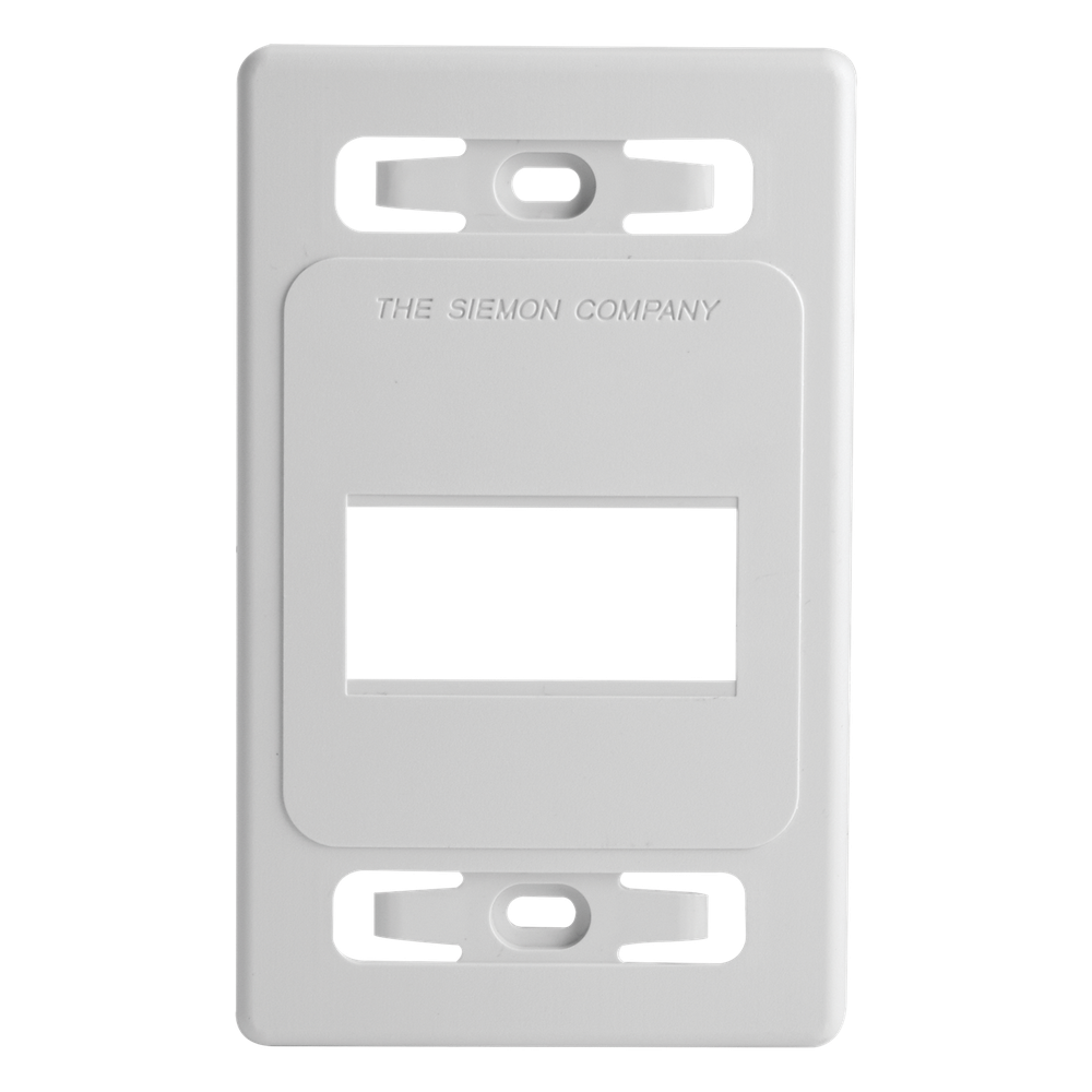Placa de pared 3 Salidas, blanco