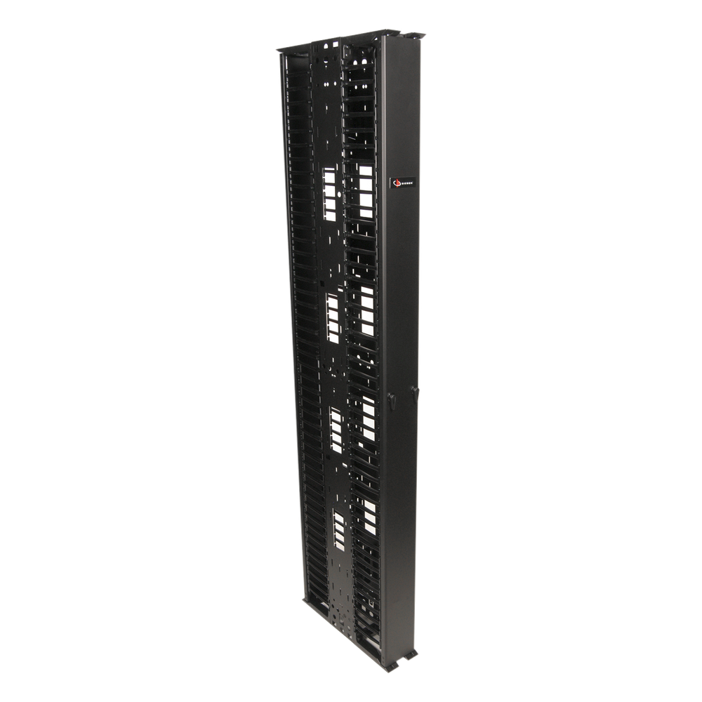 Organizador de cables vertical 45UR, 10"