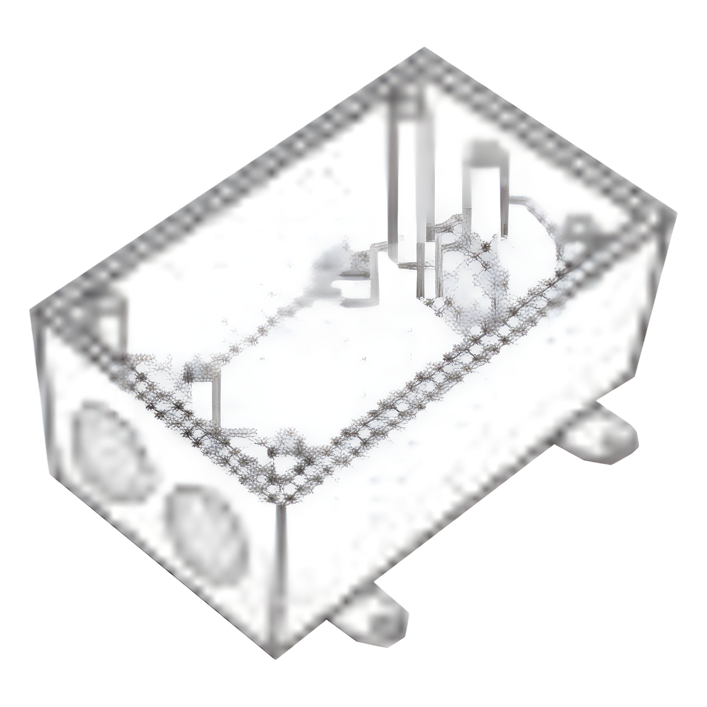 Caja Condulet FS de 1/2" ( 12.7mm) con tres bocas exterior