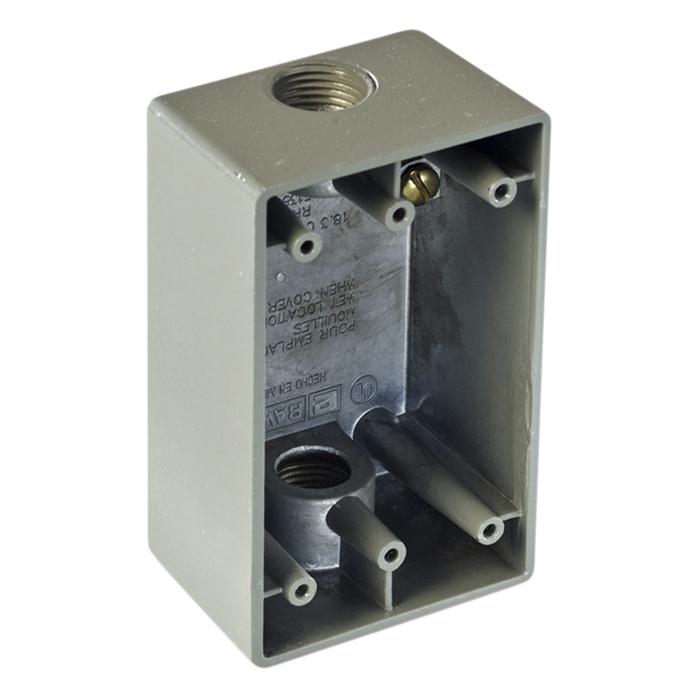 Caja Condulet FS de 1" ( 25.4 mm) con dos bocas exterior