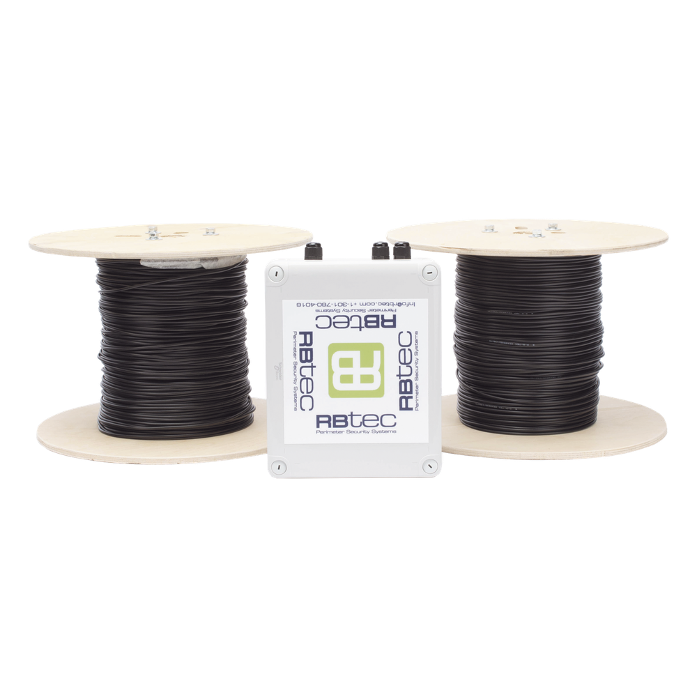 MICALERT Cable Sensor para Paredes, Rejas Rigidas o barandales 2 zonas