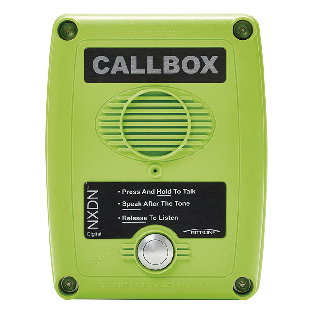 Callbox Digital NXDN verde