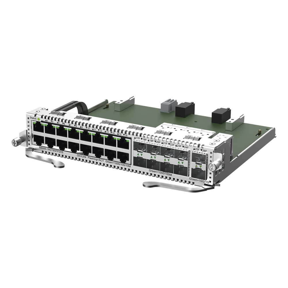 Tarjeta de Red con 16 puertos RJ45 1Gb