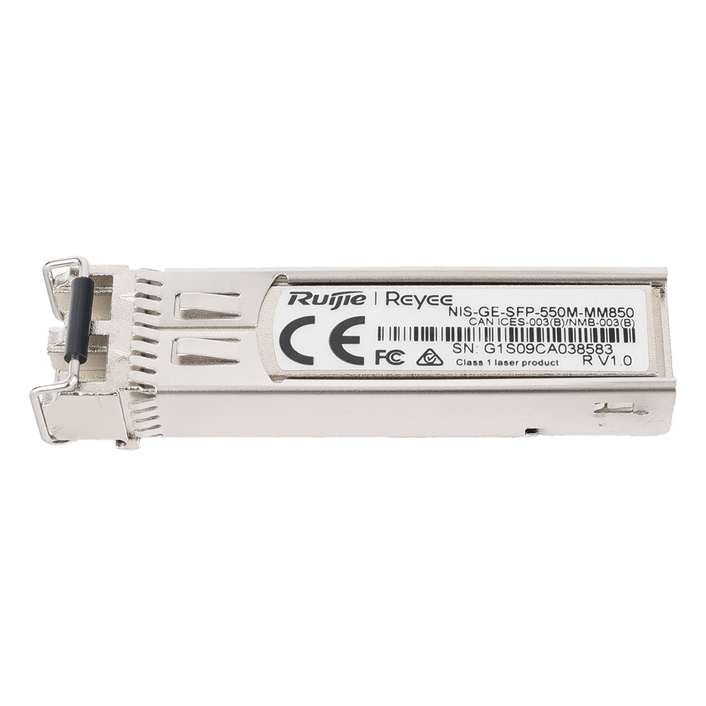 Transceptor SFP 1G, multimodo, 550 m, 850 nm, LC