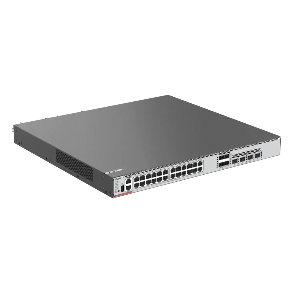 Switch administrable 24 puertos, PoE, Gigabit, capa 3, 90 W