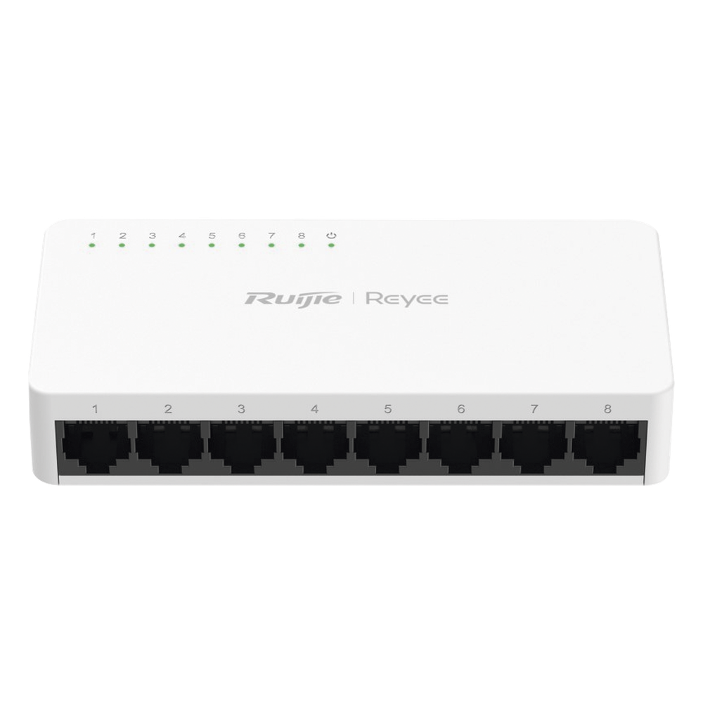 Switch no administrable 8 puertos, Gigabit