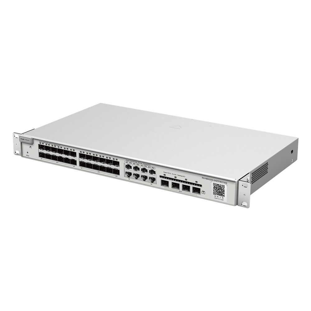 Switch administrable 24 puertos, Gigabit, capa 2, 24 puertos SFP