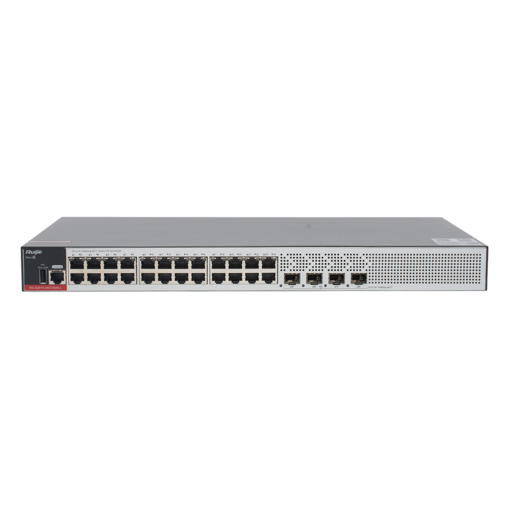 Switch administrable 24 puertos, Gigabit, capa 2