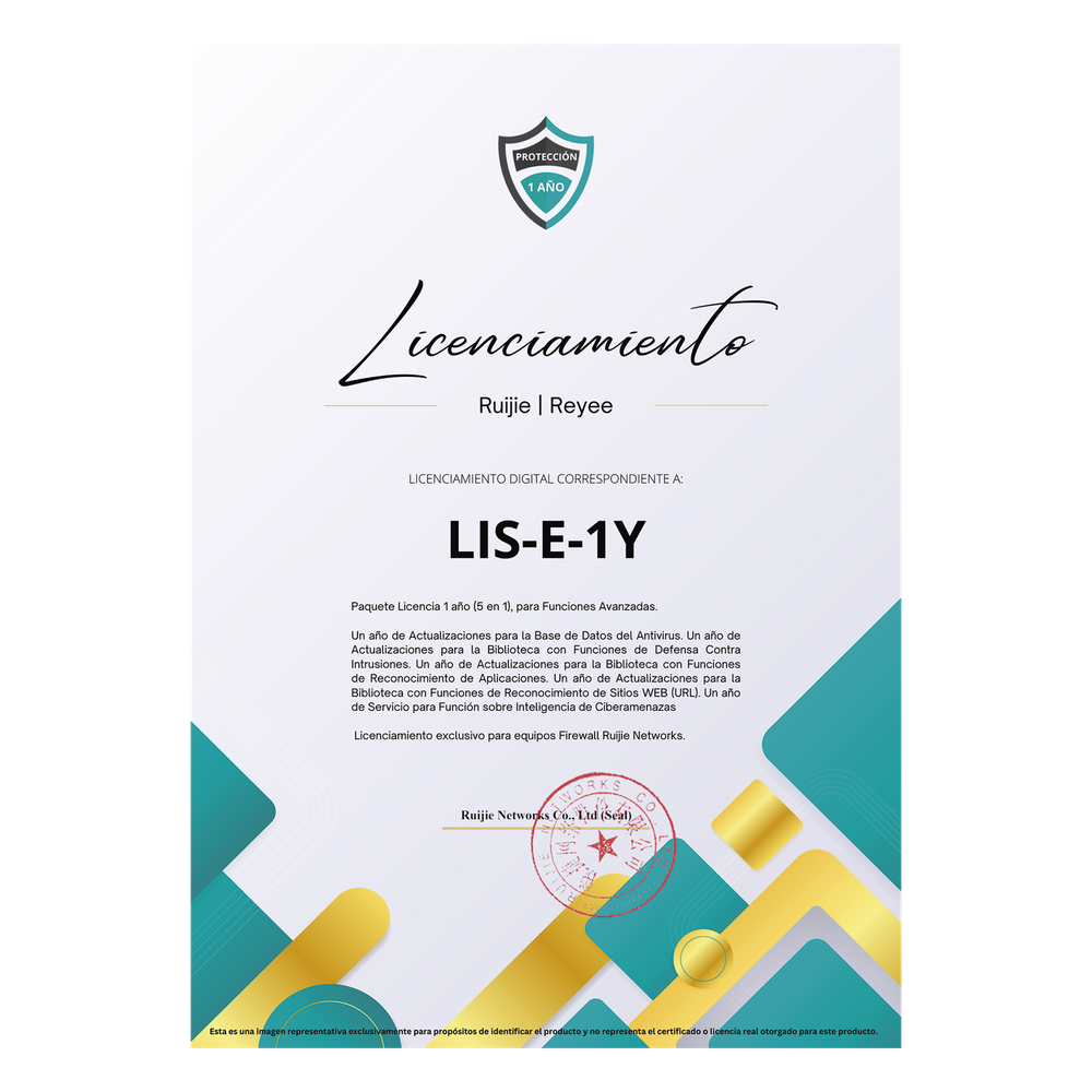 Paquete Licencia 1 año (5 en 1)