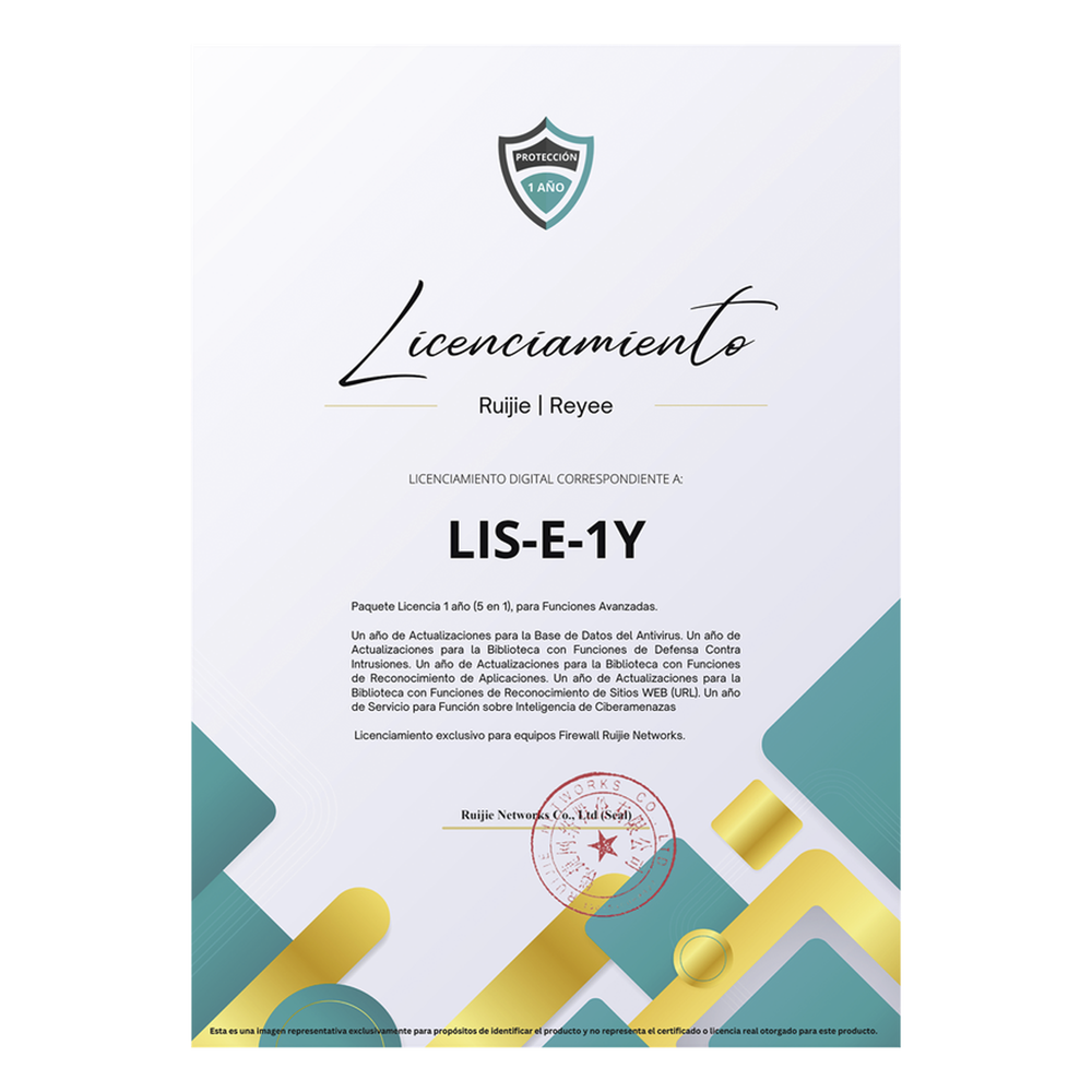 Paquete Licencia 1 año (5 en 1)