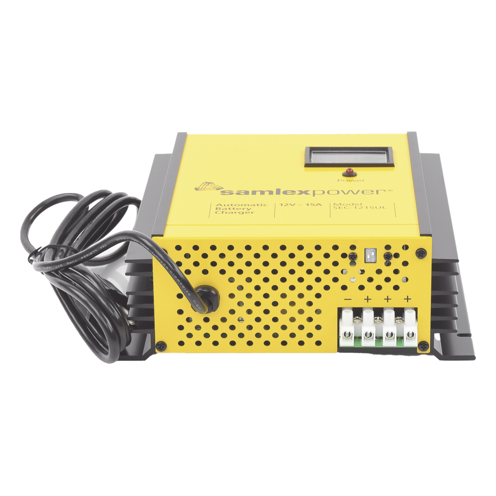 Cargador de Baterías de Plomo Ácido 12 Volts, 15