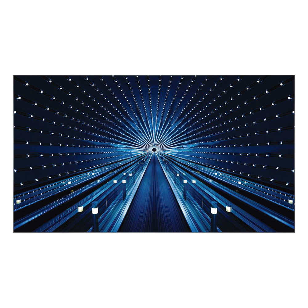 Pantalla 130", 2K, 500 nits