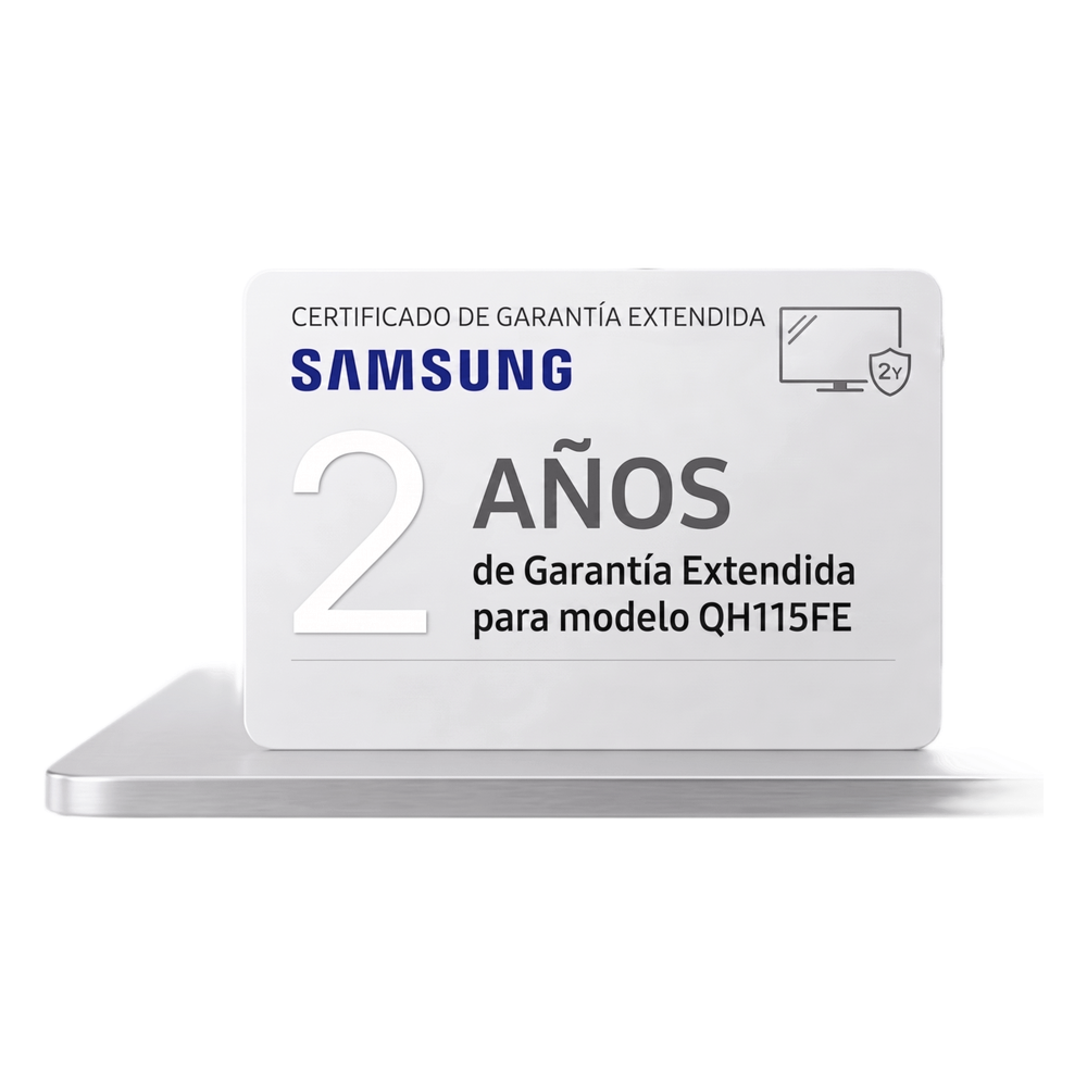 Extension de garantía para pantallas profesionales modelo