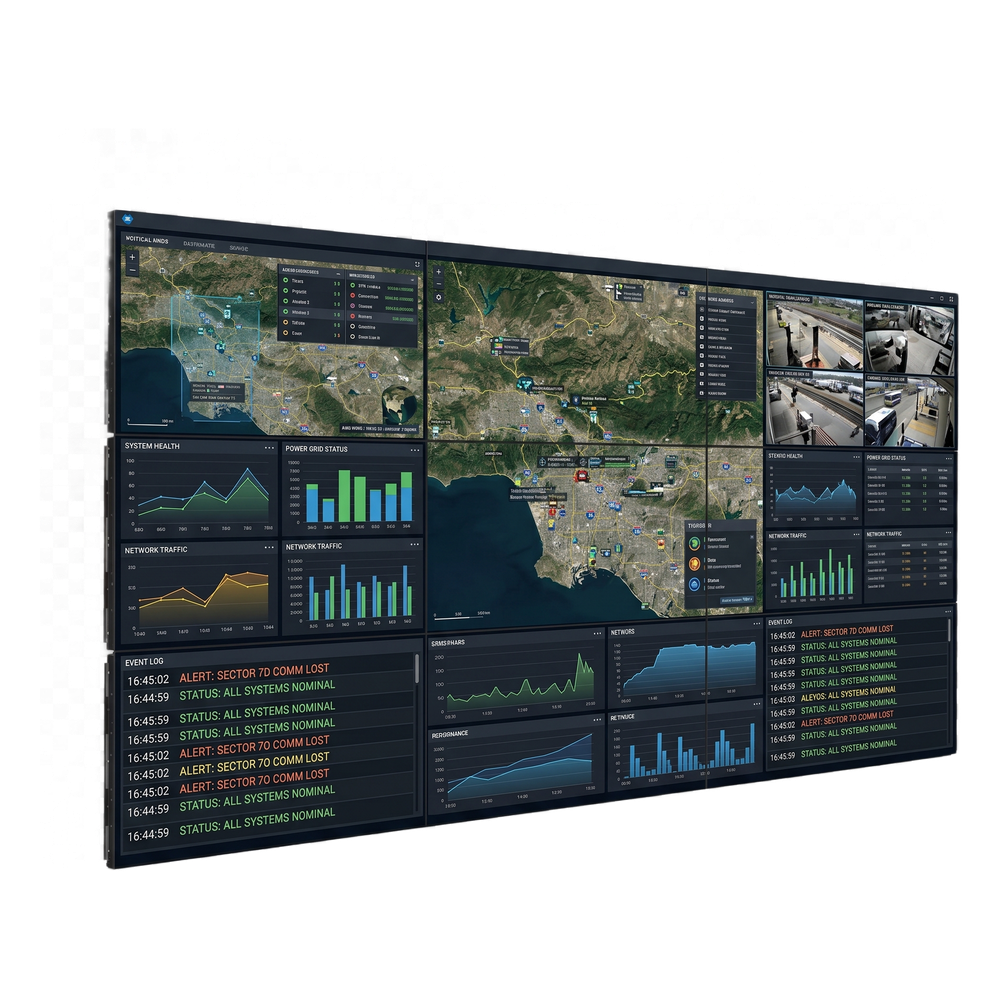 KIT de Video wall LCD 3x3 55"