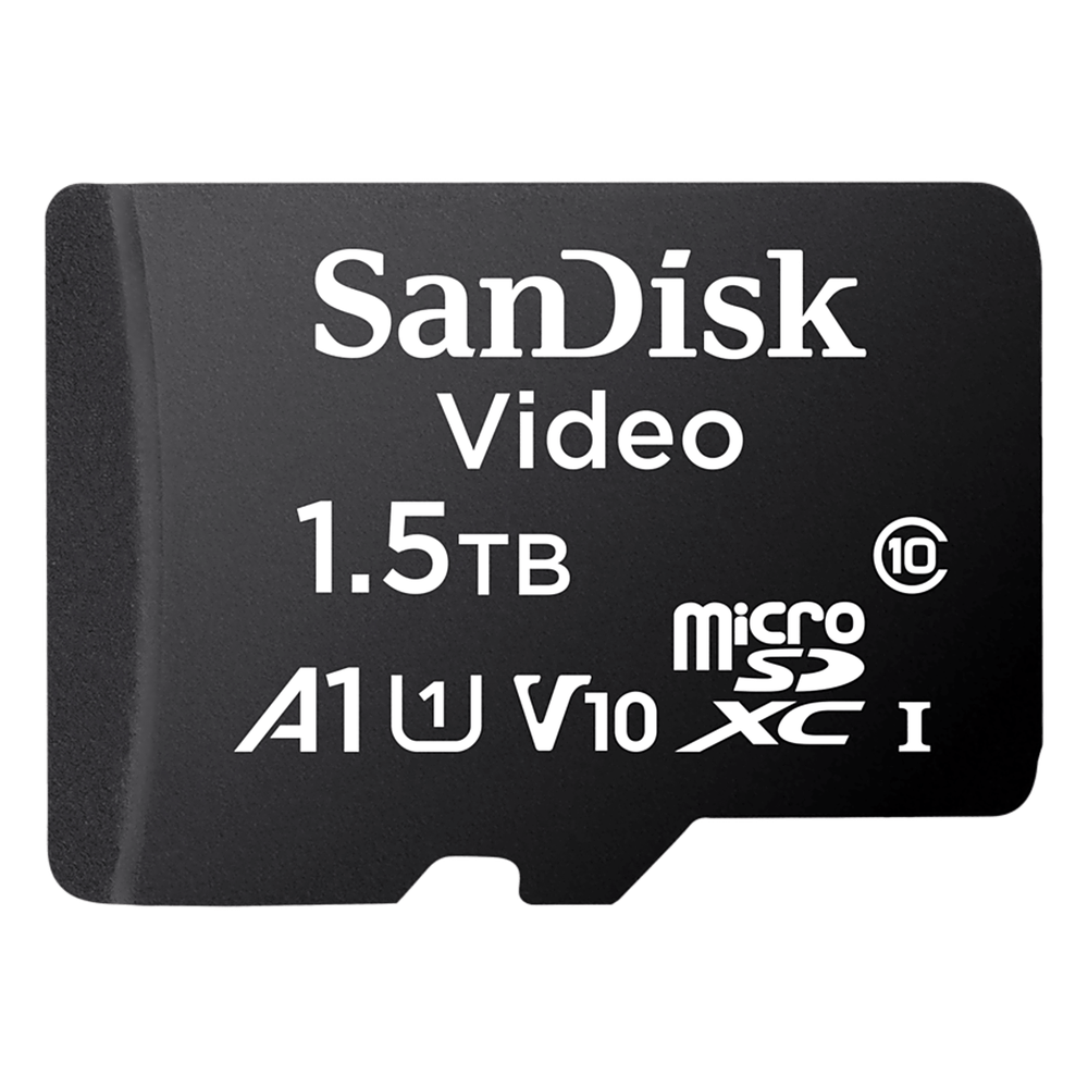 Memoria microSD 1.5 TB, para videovigilancia