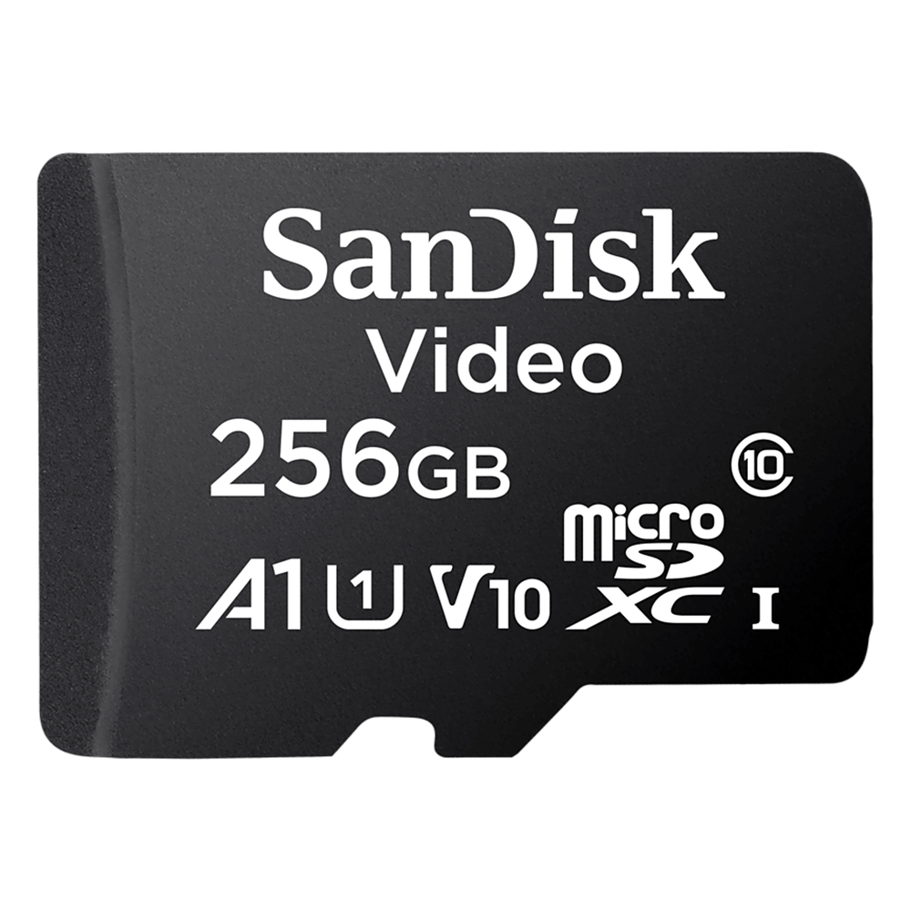 [SDSDQAS5-256G-BP] Memoria microSD SanDisk 256GB / Alta Resistencia / Videovigilancia / Clase 10