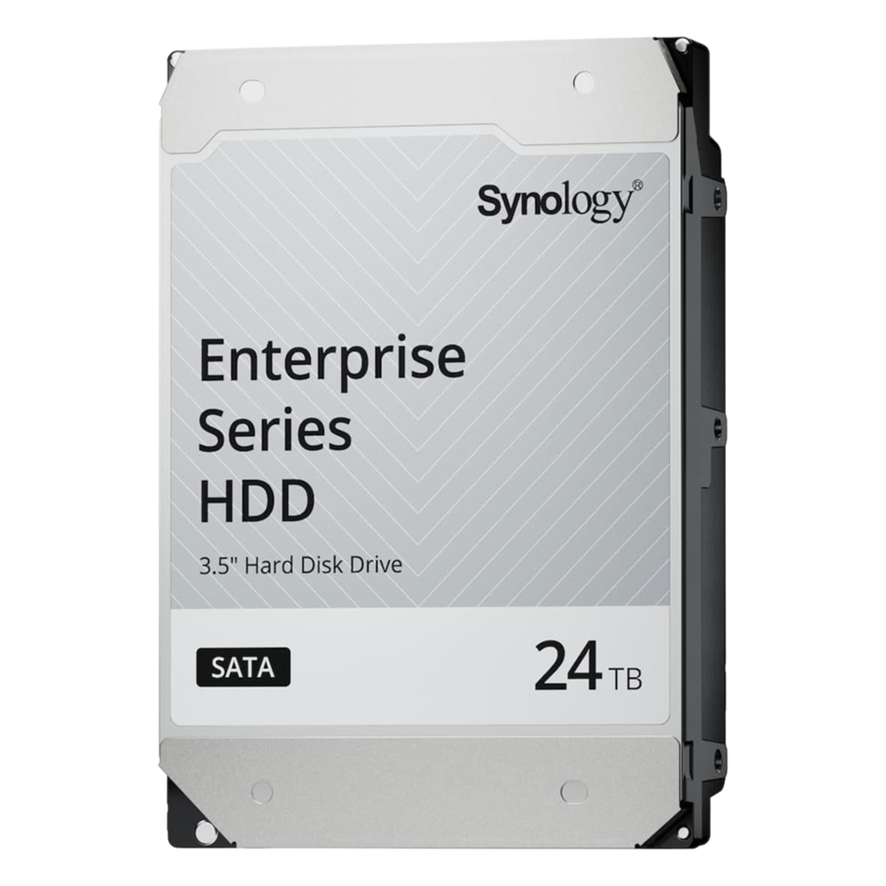 [HAT532024T] Disco Duro SATA de 3,5" Serie Plus / Capacidad 24TB / Interfaz SATA 6 GB / s / Tecnología CMR / MTBF de 1,2 Millón de Horas / Carga de Trabajo de 180 TB / año / Compatible con Synology DSM