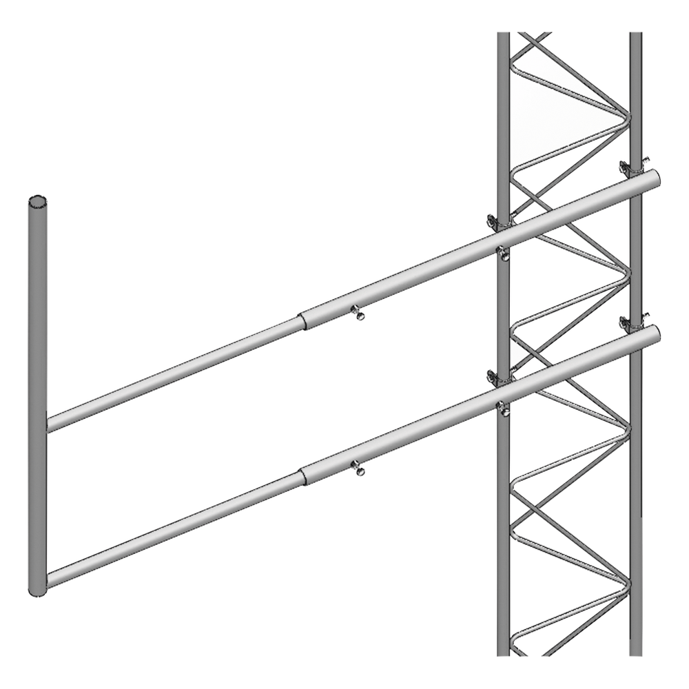 [SBL-35G] Brazo tipo "F" para tramos STZ-35G
