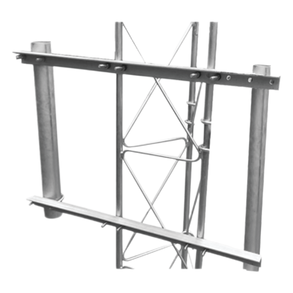 Brazo Lateral Doble para Torre Arriostrada