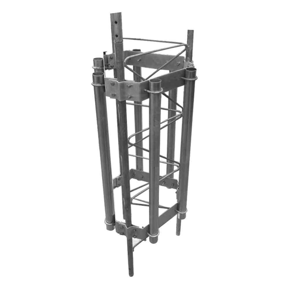 Herraje para 6 antenas sectoriales compatible con tramo