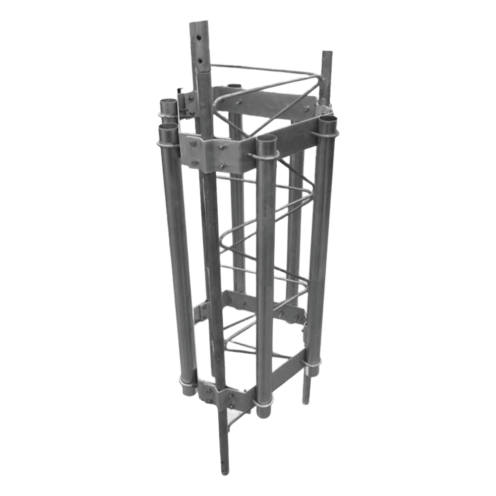 Herraje para 6 antenas sectoriales compatible con tramo