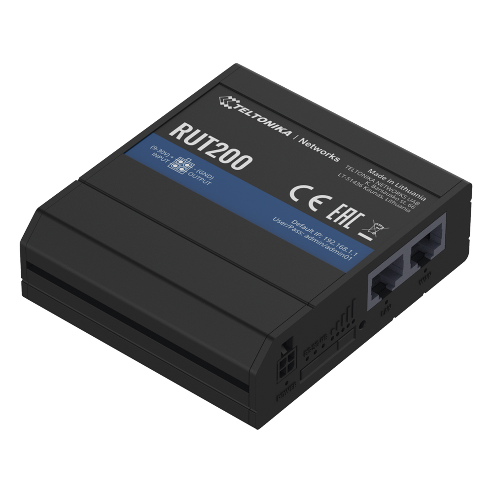 Router industrial 4G, Wi-Fi, 150 Mbps, 2 puertos