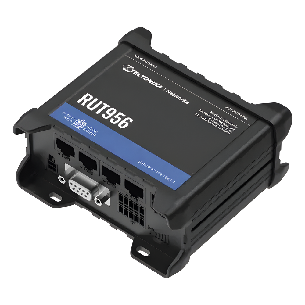 Router industrial 4G, Wi-Fi, 150 Mbps, 4 puertos