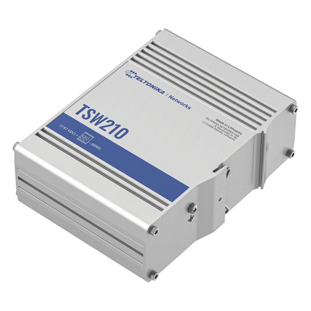 Switch industrial administrable 8 puertos, Gigabit, 2 SFP