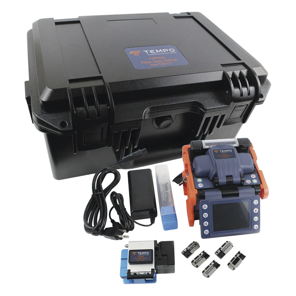 Fusionadora de Fibra Óptica de Alineación por Núcleo con 6 Motores con Pérdida Típica (SM); 0.01 dB (MM); 0.04 dB) / Capacitación Básica Virtual Gratuita