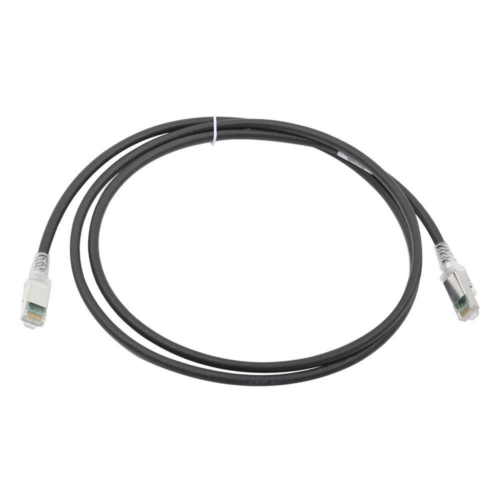 Patch cord Cat6A S/FTP, 1.52 m, negro