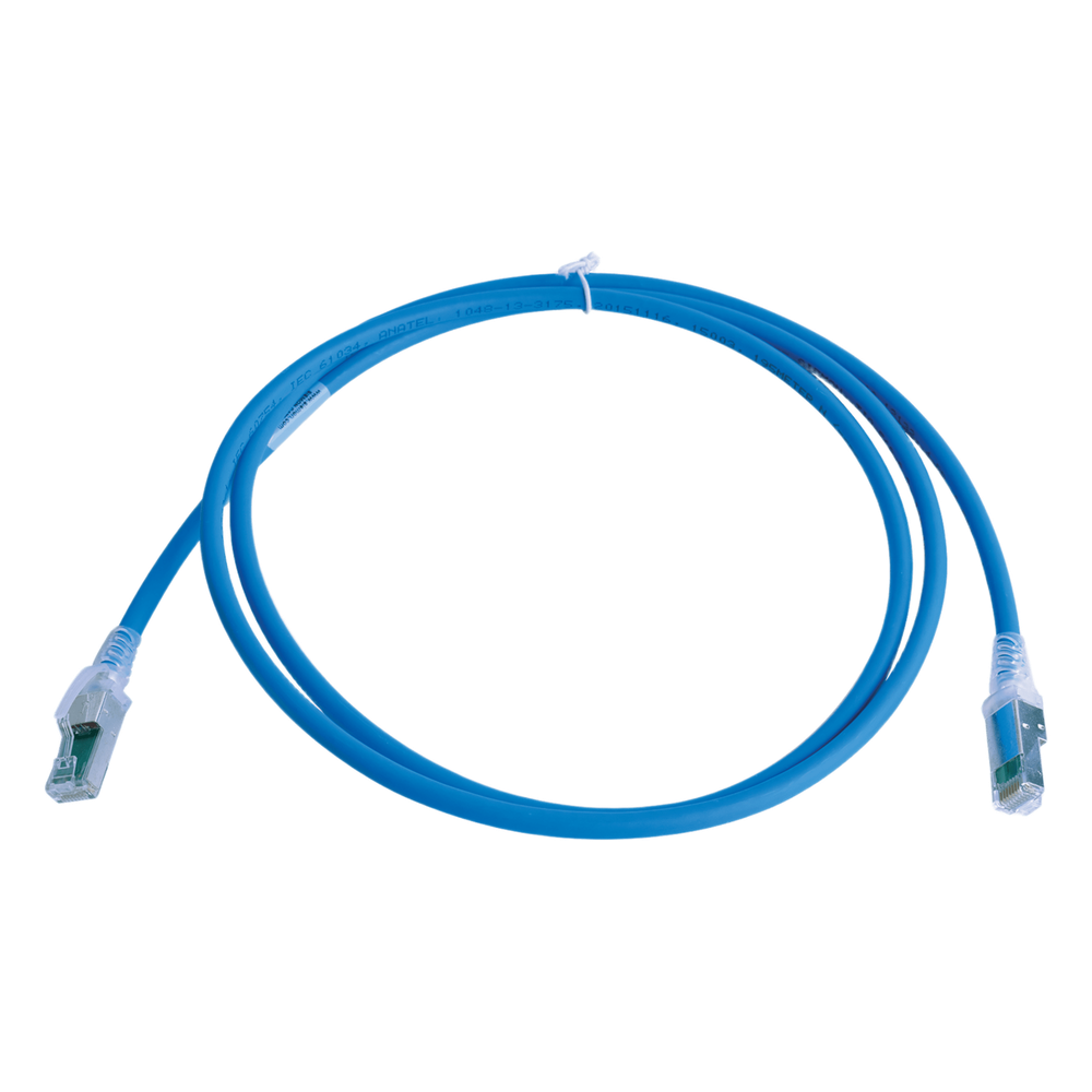 Patch cord Cat6A S/FTP, 1.52 m, azul