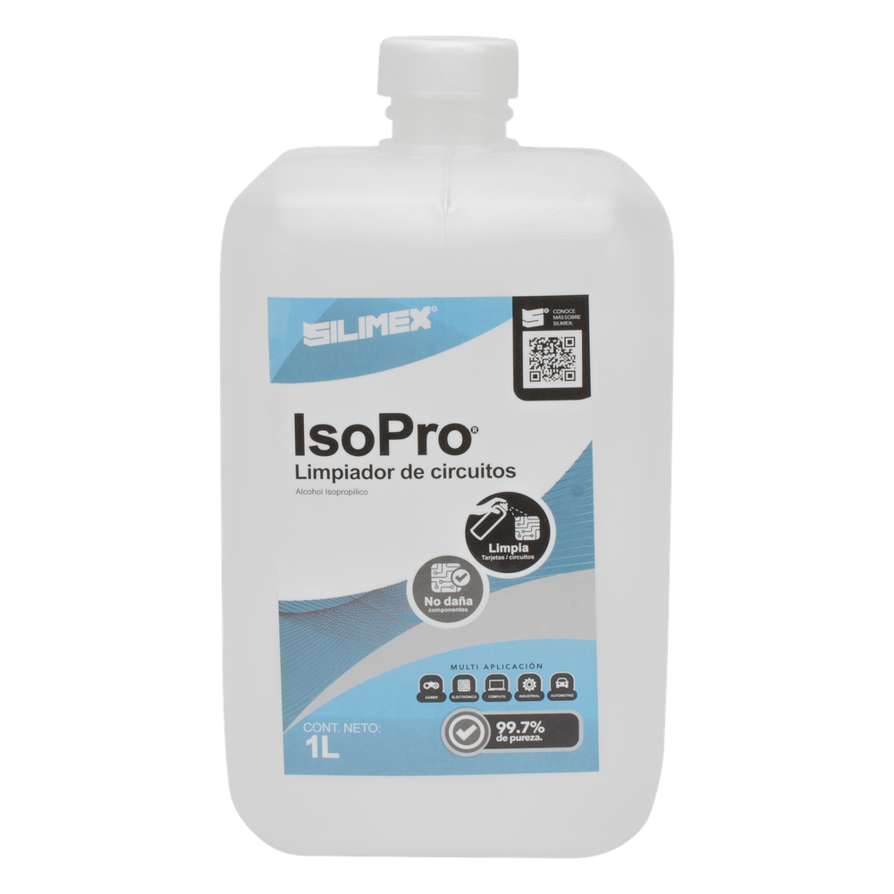 Isopropilico para limpieza de equipos de vídeo