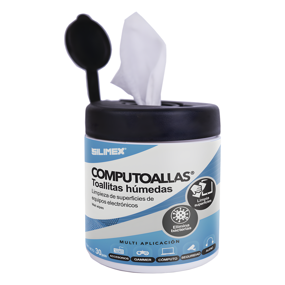 Toallas húmedas antibacteriales