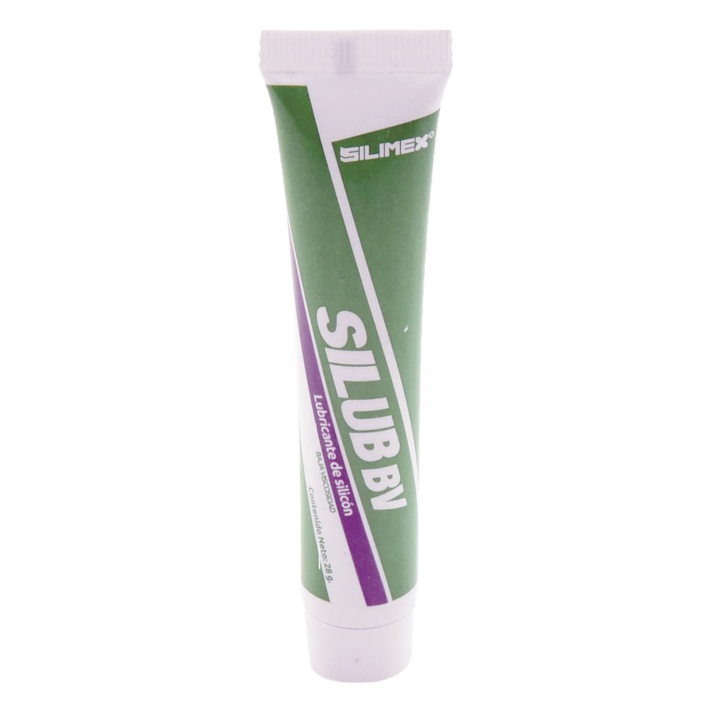 [SILUB-BV] Lubricante de Silicón Dieléctrico de Baja Viscosidad, Soporte de -10 Hasta 80°C, No Daña Plásticos, Tubo 28grs