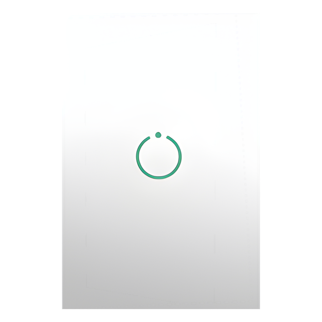 [MHS511SL] (ZWAVE) Interruptor On / Off panel táctil touch inalámbrico Zwave Plus 1 boton. No requiere cable neutro, Compatible con Hubitat HC8, Álula M2M, otros