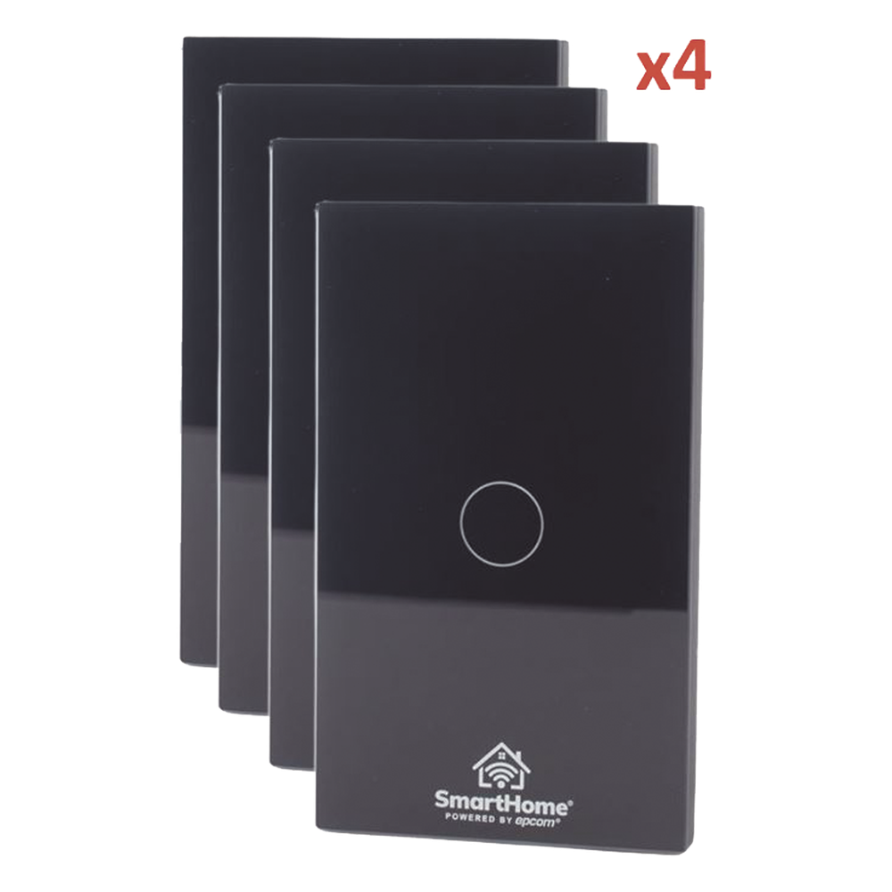 KIT 4 apagadores inteligentes Wi-Fi compatibles con Alexa
