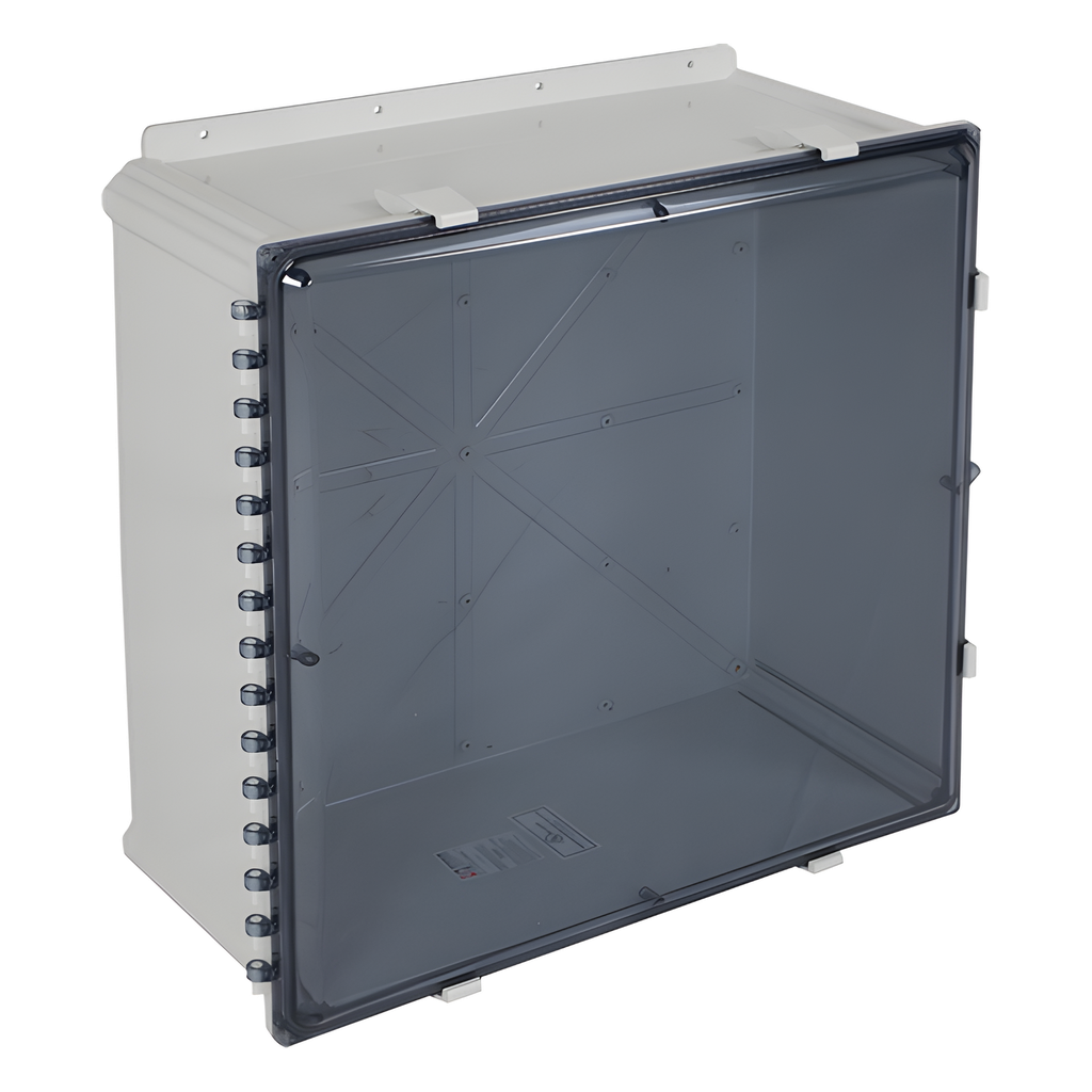 [EP242410-T] Caja de Policarbonato con puerta Tintada 609.6 x 609.6 x 254 mm, IP66, exterior