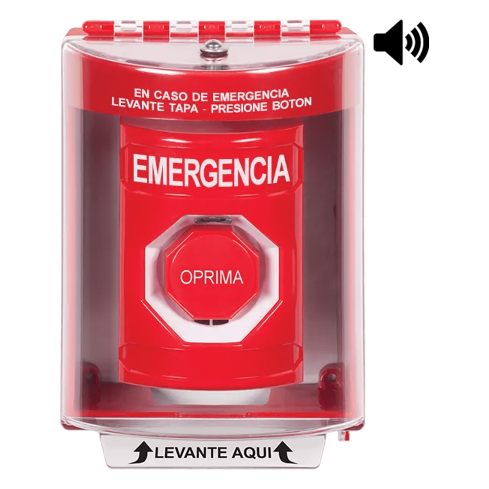 ​Botón Multipropósito rojo