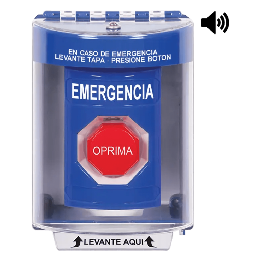 ​Botón Multipropósito azul