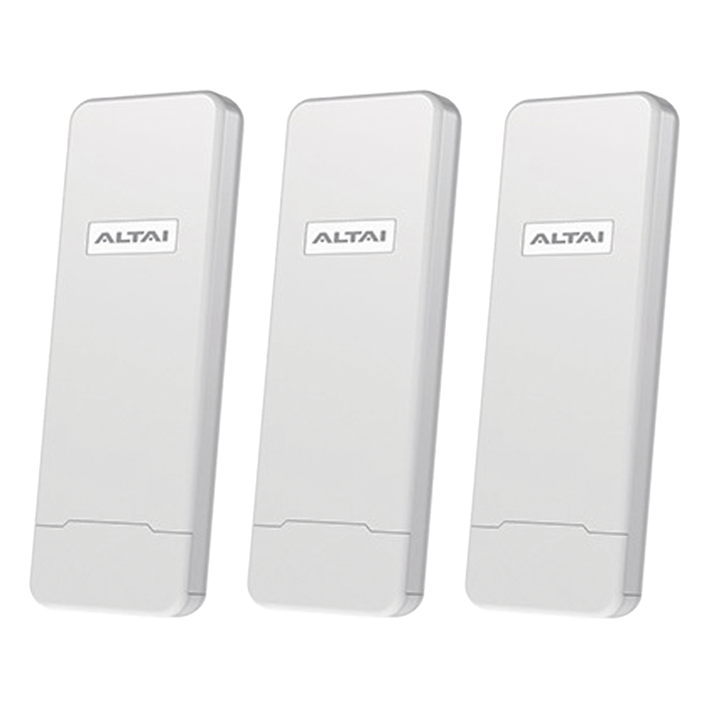 [3-PACK-C1N] Kit WiFi para Hotspot Comunitario (3 AP) / Cobertura hasta 800 m / Nube Gratuita / Ideal para Iniciar WISP / 128 Usuarios por AP
